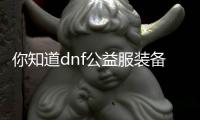 你知道dnf公益服装备培养通行证吗？