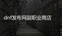 dnf发布网副职业商店在哪里？